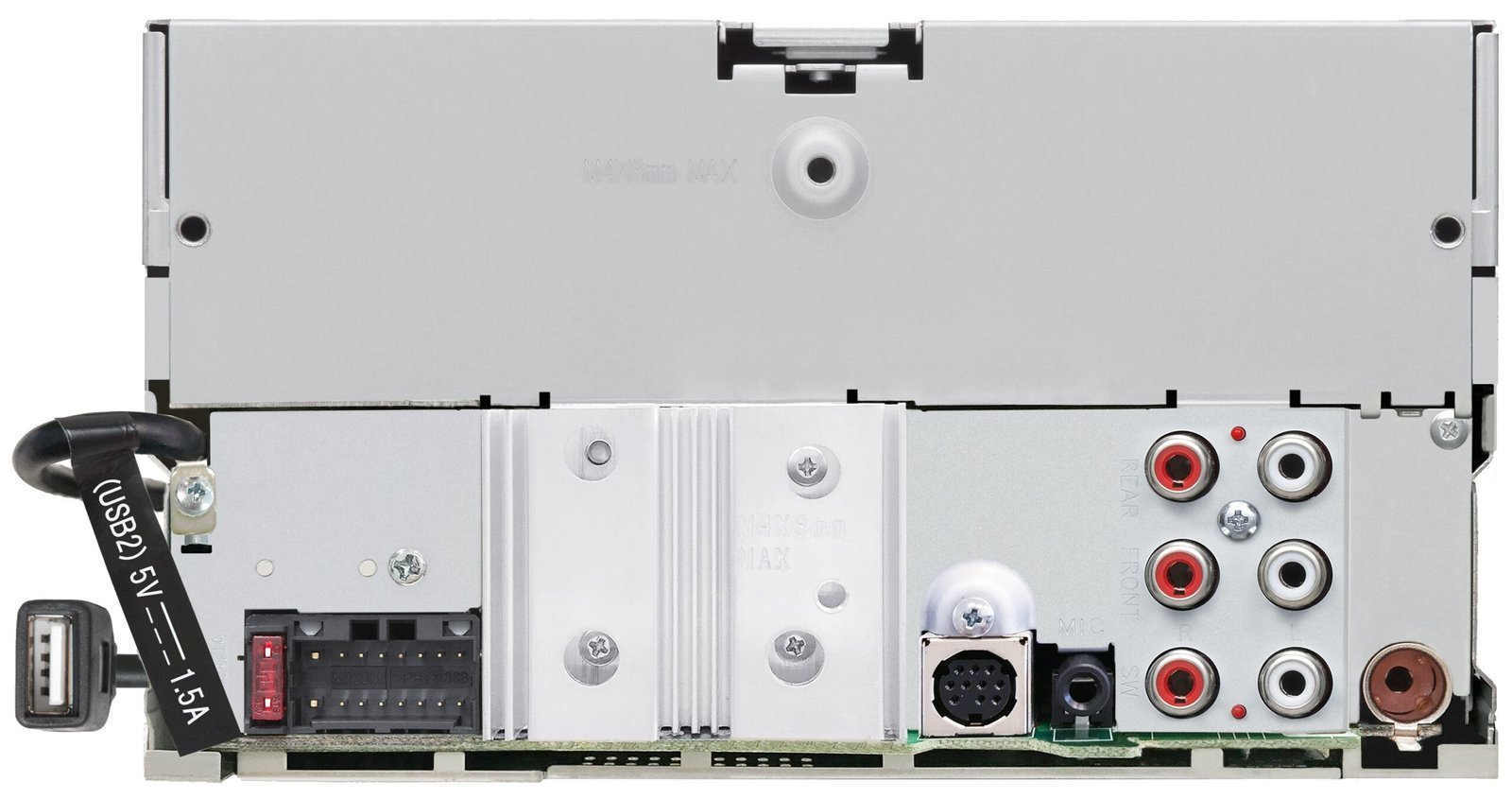 Pioneer DEH-S6220BS 1-DIN In-Dash CD/DM and Bluetooth Receiver - SiriusXM Ready - Image 7