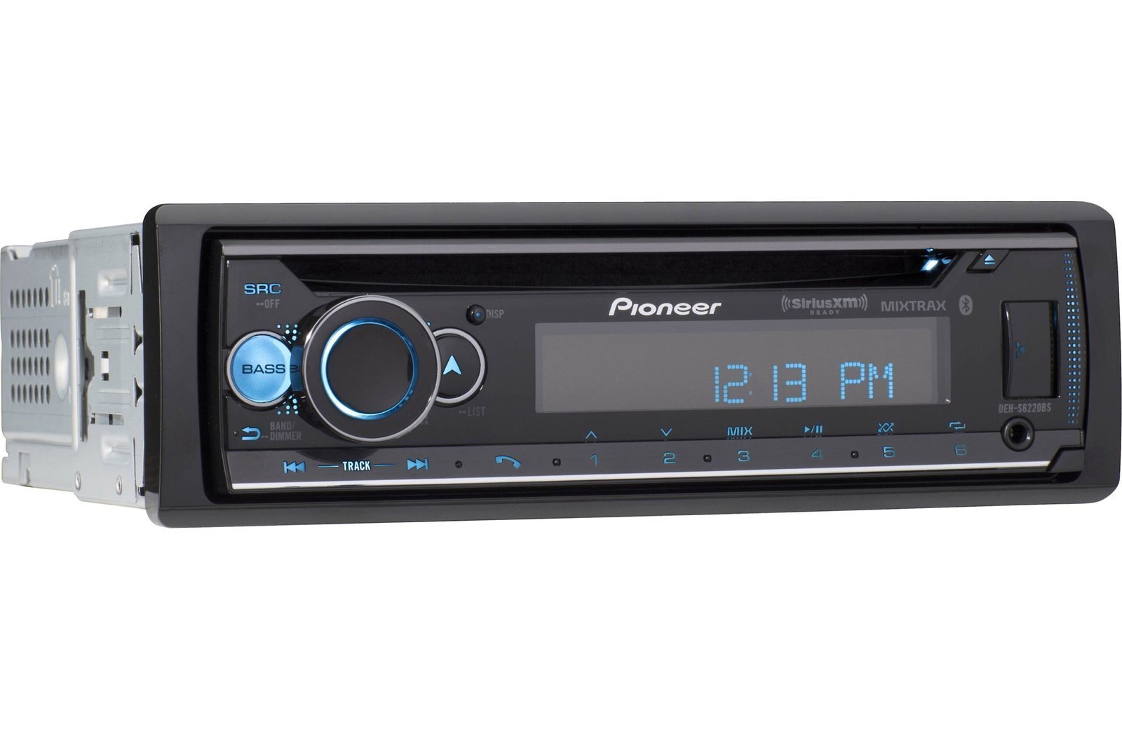 Pioneer DEH-S6220BS 1-DIN In-Dash CD/DM and Bluetooth Receiver - SiriusXM Ready - Image 4