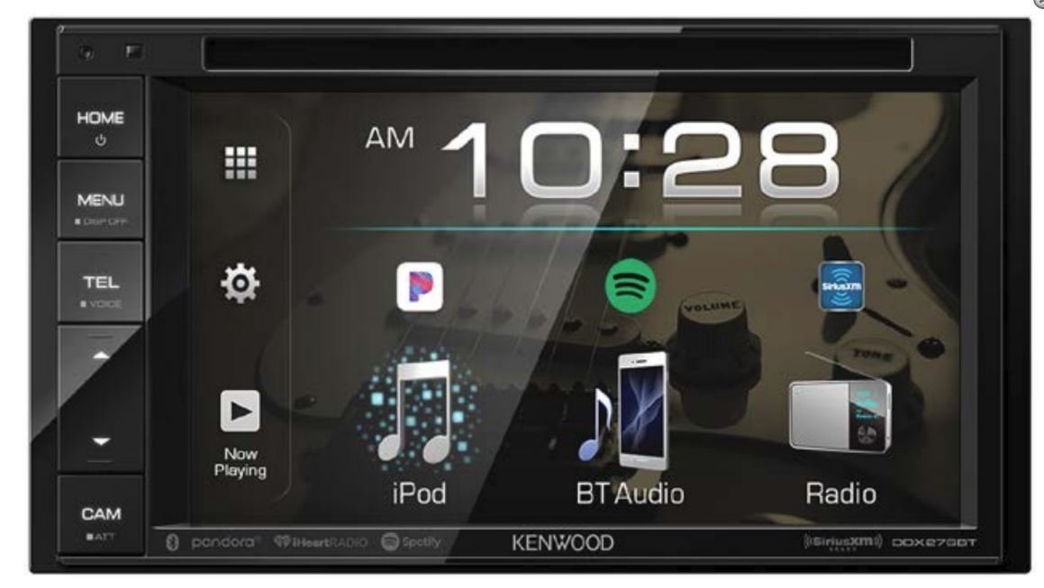 Kenwood DDX276BT 6.2" DVD Receiver with Bluetooth