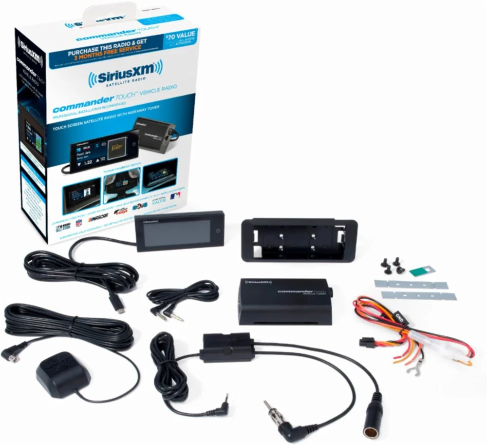 SiriusXM - Commander Touch Satellite Radio Receiver - Image 3